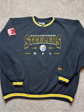 Vintage NFL Pittsburgh Steelers Lee Sport Crewneck Sweatshirt